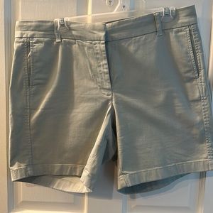 J Crew chino shorts size 12 6" inseam